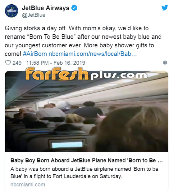 بالفيديو والصور: لحظات مميزة لولادة طفل على متن طائرة! صورة رقم 1