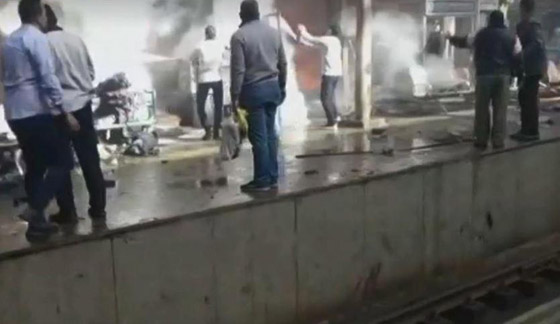 بالفيديو والصور: عشرات القتلى والجرحى بحريق في محطة قطارات القاهرة صورة رقم 3