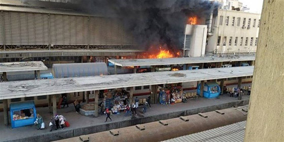 بالفيديو والصور: عشرات القتلى والجرحى بحريق في محطة قطارات القاهرة صورة رقم 7