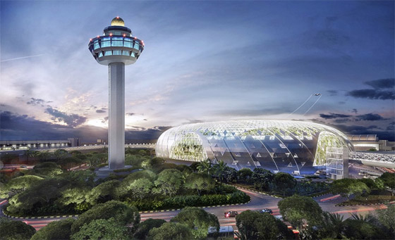 بالفيديو والصور: سنغافورة تعتزم افتتاح أغرب مطار في العالم! صورة رقم 7