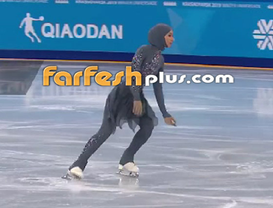 بالفيديو والصور: تعرفوا على الإماراتية أول متزلجة محجبة في العالم صورة رقم 1