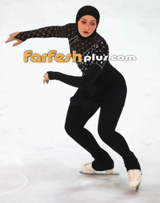 بالفيديو والصور: تعرفوا على الإماراتية أول متزلجة محجبة في العالم صورة رقم 12
