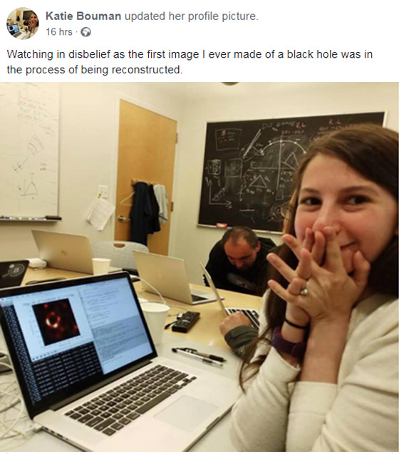 أكبر إنجاز فلكي بالتاريخ: طالبة تقوم بالتقاط أول صورة حقيقية لثقب أسود صورة رقم 5