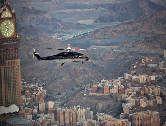 مكة المكرمة من السماء في صور خاصة لطائرات الأمن السعودي صورة رقم 3