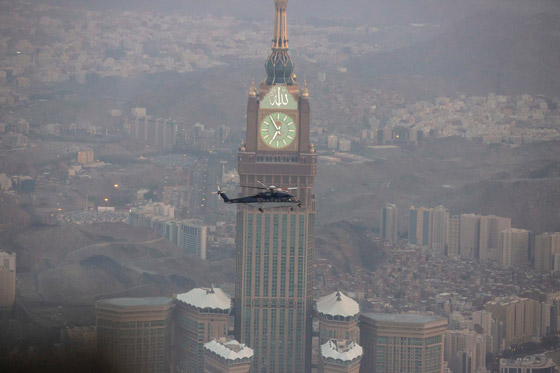 مكة المكرمة من السماء في صور خاصة لطائرات الأمن السعودي صورة رقم 6