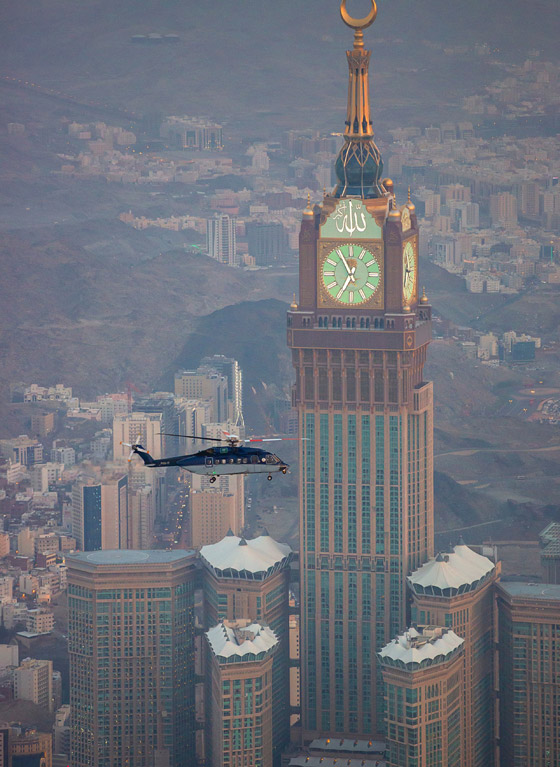 مكة المكرمة من السماء في صور خاصة لطائرات الأمن السعودي صورة رقم 5