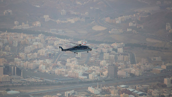 مكة المكرمة من السماء في صور خاصة لطائرات الأمن السعودي صورة رقم 15