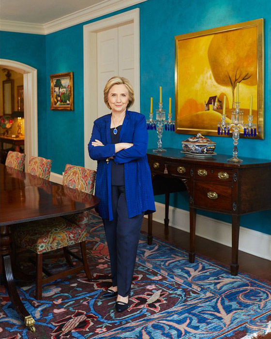 بالصور: ألقي نظرة داخل منزل هيلاري كلينتون وعائلتها في واشنطن صورة رقم 3