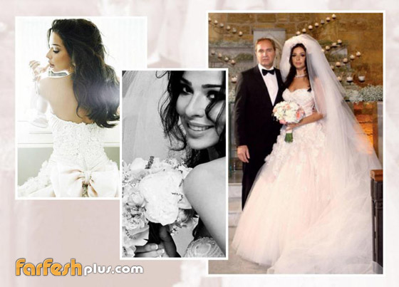 صور: نادين نجيم عروس 4 مرات خلال 7 سنوات! أي فستان زفاف ناسبها أكثر؟ صورة رقم 2