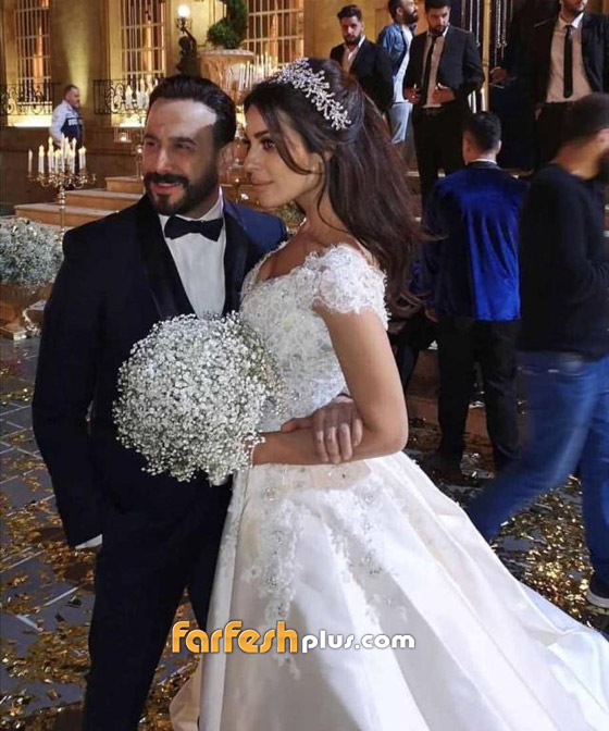 صور: نادين نجيم عروس 4 مرات خلال 7 سنوات! أي فستان زفاف ناسبها أكثر؟ صورة رقم 19