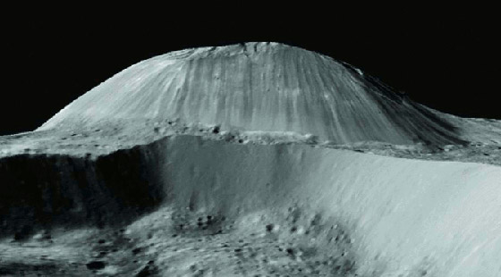 ناسا تكشف صورة لجبل فريدة من نوعها صورة رقم 2