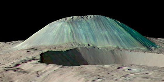 ناسا تكشف صورة لجبل فريدة من نوعها صورة رقم 3