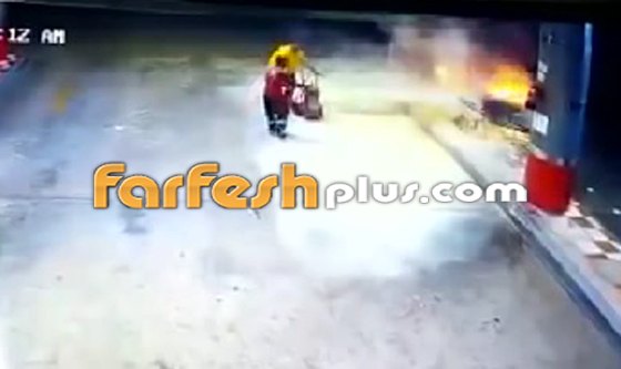 بالفيديو: المرزوقي بطل سعودي ينقذ حياة العشرات من حريق بمحطة وقود صورة رقم 10