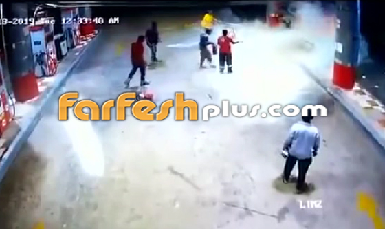 بالفيديو: المرزوقي بطل سعودي ينقذ حياة العشرات من حريق بمحطة وقود صورة رقم 12