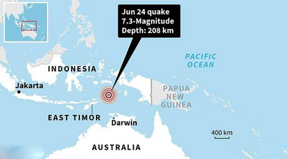 زلزال عنيف قوته 7.3 درجات يضرب إندونيسيا صورة رقم 7