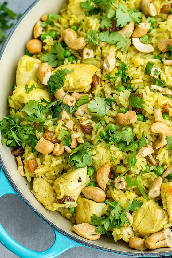 وجبة مميزة من مطبخ فرفش: الأرز الهندي بالدجاج والكاري والكاجو  صورة رقم 4