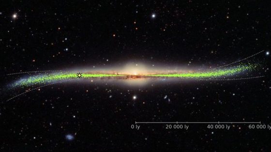 بالفيديو والصور: شاهدوا الشكل الحقيقي لمجرتنا مجرة درب التبانة! صورة رقم 8