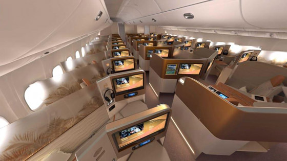 هل هذا أفضل تصميم لمقاعد مقصورة درجة رجال الأعمال بالطائرات؟ صورة رقم 1