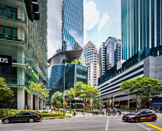 بالصور: افتتاح برج بتصميم غريب محيّر بأسلوب هندسي فريد في سنغافورة صورة رقم 2