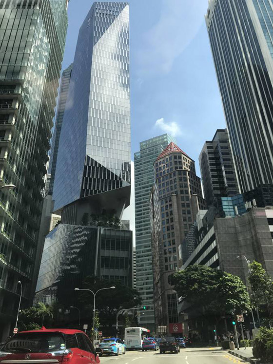 بالصور: افتتاح برج بتصميم غريب محيّر بأسلوب هندسي فريد في سنغافورة صورة رقم 5