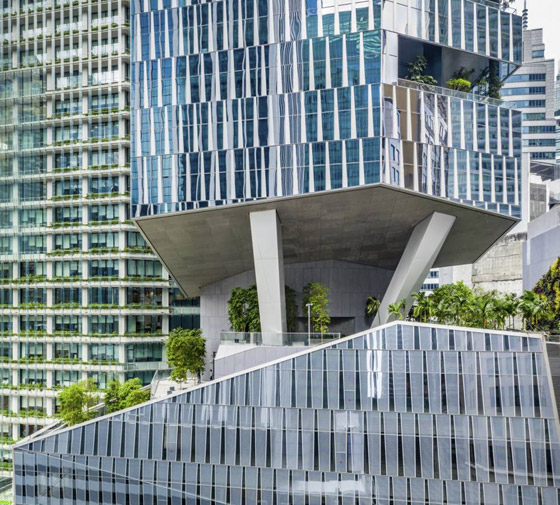 بالصور: افتتاح برج بتصميم غريب محيّر بأسلوب هندسي فريد في سنغافورة صورة رقم 6