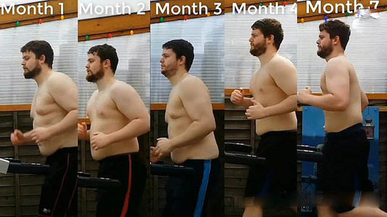 بالفيديو: رجل يكشف عن سر فقدانه 27 كيلوغراما خلال 8 أشهر فقط! صورة رقم 3