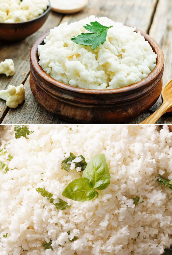 10 أنواع من الغذاء منخفض الكربوهيدرات والبديل للحبوب والأرز صورة رقم 1