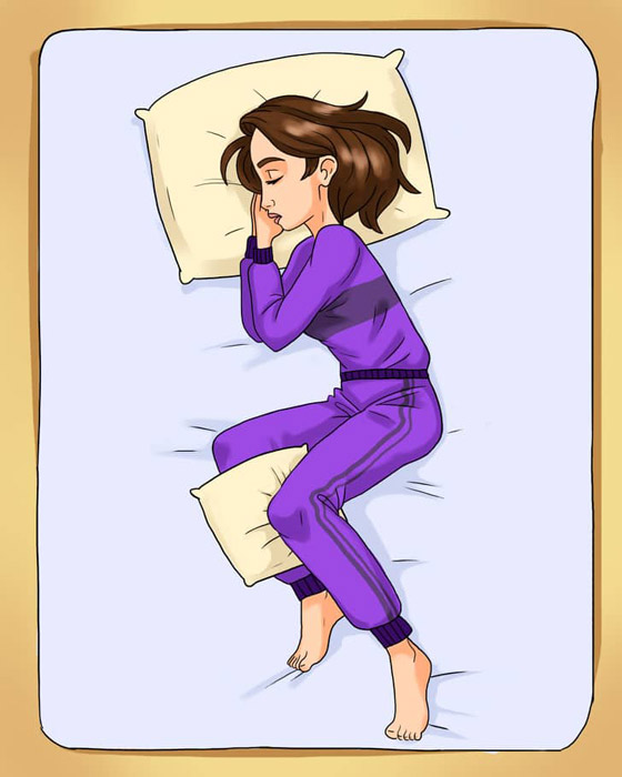 أفضل أوضاع النوم للسيطرة على آلام الظهر صورة رقم 3
