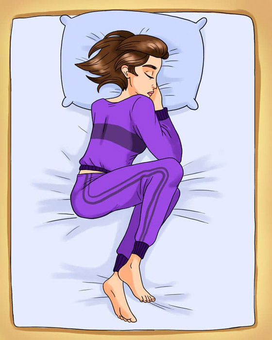 أفضل أوضاع النوم للسيطرة على آلام الظهر صورة رقم 5