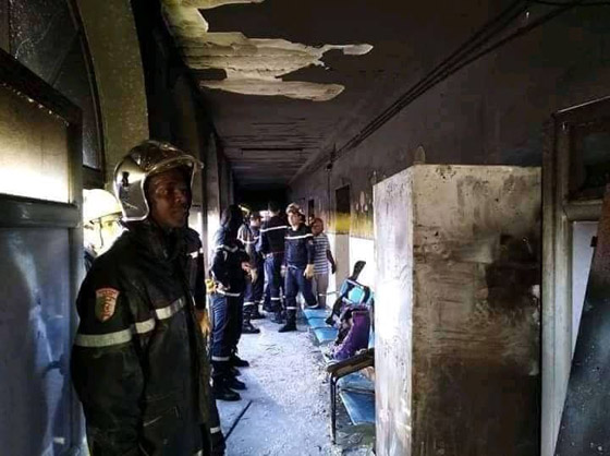 مأساة بالجزائر.. وفاة أطفال رضع في حريق بمستشفى صورة رقم 5