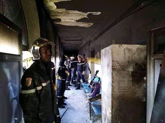 مأساة بالجزائر.. وفاة أطفال رضع في حريق بمستشفى صورة رقم 2