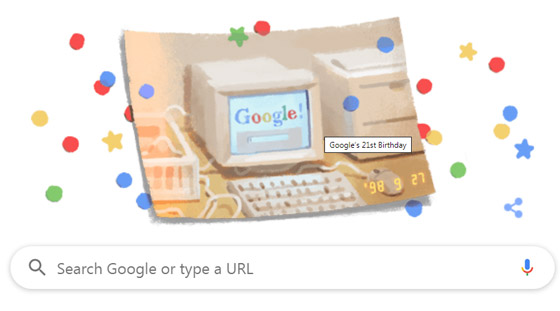 صور: غوغل أشهر وأعظم محرك بحث بالعالم يحتفل بعيد ميلاده الـ21 صورة رقم 2