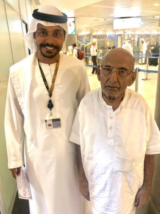 عمره 123 عاما.. رجل من مواليد 1896 في مطار أبو ظبي الدولي! صورة رقم 2