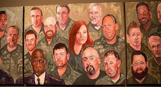  جورج بوش يعرض 66 لوحة رسمها بنفسه لضحايا حروبه! صورة رقم 15