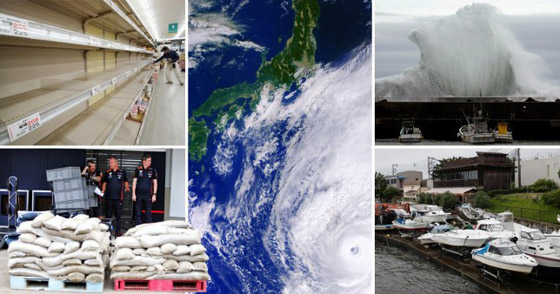 إعصار اليابان.. عدد القتلى بازدياد وتحذير للملايين بالإجلاء صورة رقم 10