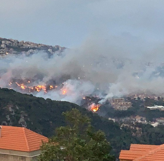 فيديوهات مؤلمة تدمي القلب.. لبنان يحترق والإطفاء خارج الخدمة! صورة رقم 25