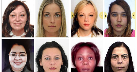 البحث عن «أخطر» النساء في أوروبا.. تم تعميم صور وجوههن في 21 دولة صورة رقم 1