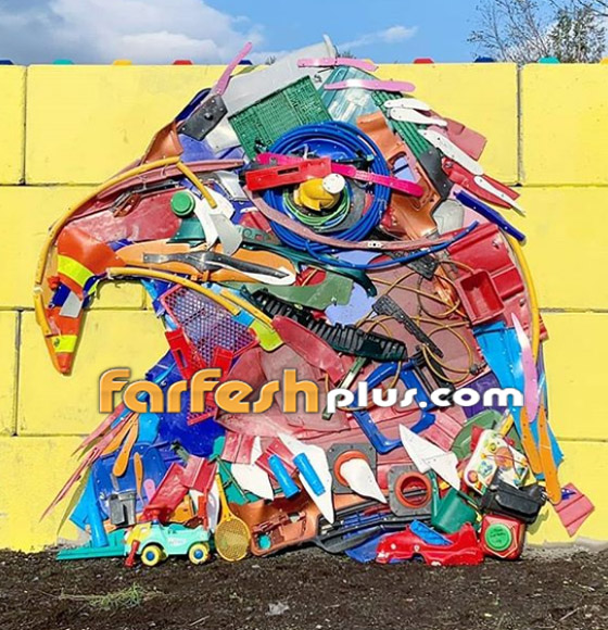 صور: فنان شارع برتغالي يُحوّل النفايات إلى منحوتات.. والنتيجة مذهلة! صورة رقم 15