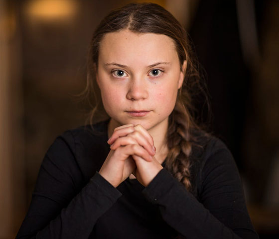 مجلة تايم الأمريكية تختار الصبية السويدية غريتا تونبرغ شخصية عام 2019 صورة رقم 11