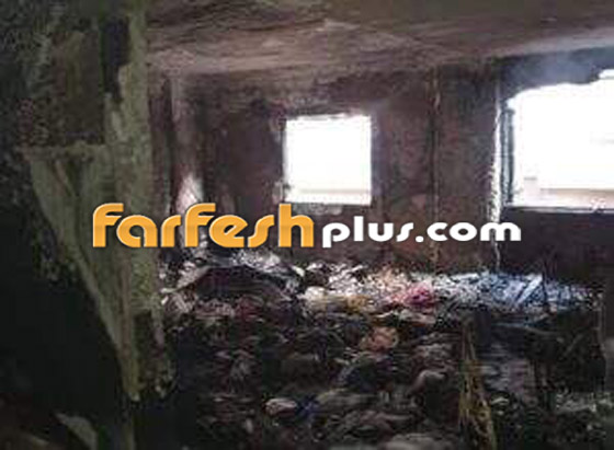  صورة رقم 15 - فيديو وصور: احتراق منزل إيهاب توفيق ووفاة والده مخنوقا بالدخان!