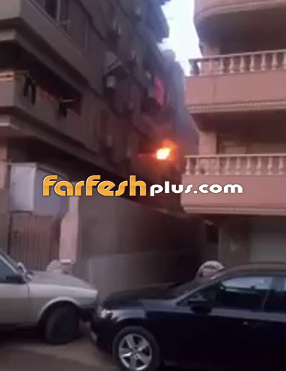  صورة رقم 4 - فيديو وصور: احتراق منزل إيهاب توفيق ووفاة والده مخنوقا بالدخان!
