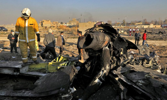 الطائرة الأوكرانية: إيران تعتقل شخصا صور لحظة وقوع الحادث صورة رقم 7