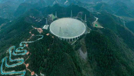 الصين تشغل التلسكوب العملاق.. قطره يعادل 30 ملعبا لكرة القدم صورة رقم 2