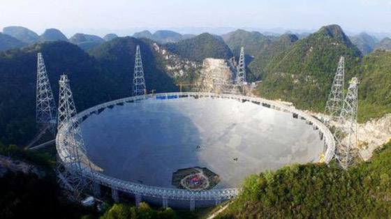 الصين تشغل التلسكوب العملاق.. قطره يعادل 30 ملعبا لكرة القدم صورة رقم 3