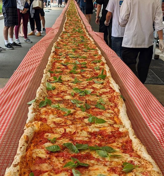 بيتزا ضخمة بطول 103 أمتار في حملة لمكافحة حرائق أستراليا! صورة رقم 19