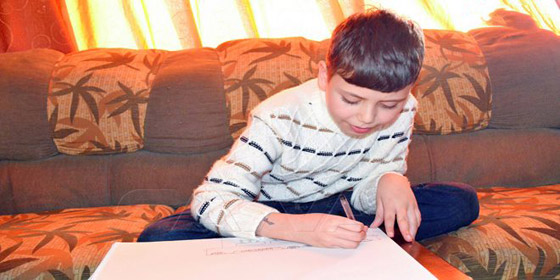 طفل سوري يتمتع بقدرات استثنائية صورة رقم 4