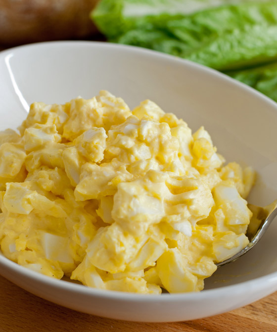 طريقة تحضير سلطة البيض المسلوق لوجبة إفطار صحية ولذيذة صورة رقم 5