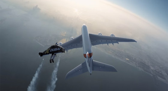 تجربة ناجحة لطيار بشري يمكنه التحليق والمناورة على ارتفاعات عالية (فيديو) صورة رقم 8