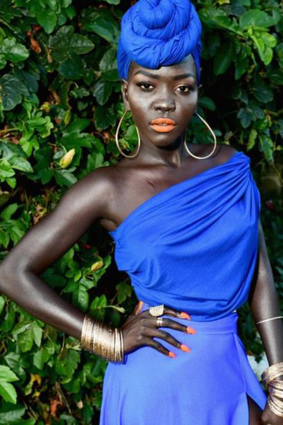 ملكة الظلام..عارضة أزياء من جنوب السودان تتحدى معايير الجمال صورة رقم 7
