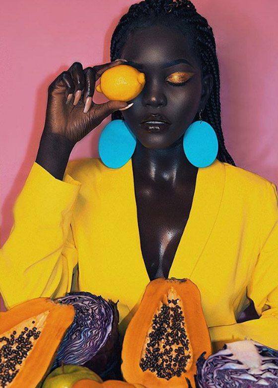 ملكة الظلام..عارضة أزياء من جنوب السودان تتحدى معايير الجمال صورة رقم 6